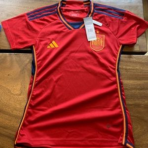 Adidas Spain Women’s National Team Jersey NWT, size L (slim fit)